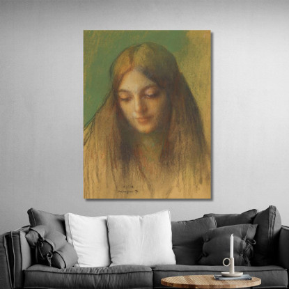 Studio Della Madonna Per La Consolatrice Degli Afflitti Pascal Dagnan Bouveret pdb17 quadro stampato su tela