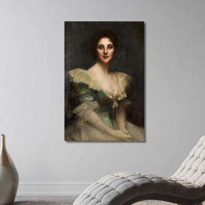 Ritratto Di Fanny Thérèse Reinach Pascal Dagnan Bouveret pdb22 quadro stampato su tela