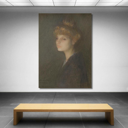 Ritratto Di Una Donna Pascal Dagnan Bouveret pdb23 quadro stampato su tela