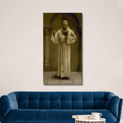 Santo Herbland Pascal Dagnan Bouveret pdb30 quadro stampato su tela