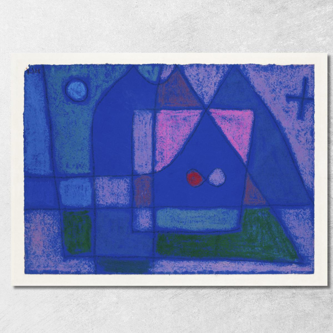 Una Piccola Stanza A Venezia Paul Klee pkl1 quadro stampato su tela