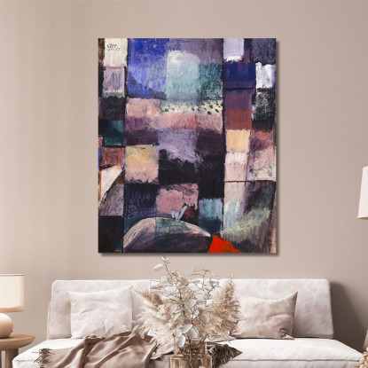A Proposito Di Un Motivo Di Hammamet Paul Klee pkl2 quadro stampato su tela