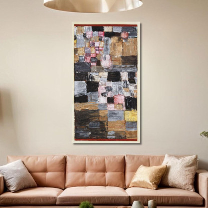 Ascesa Di Una Città Paul Klee pkl6 quadro stampato su tela
