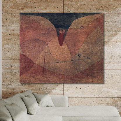 Evoluzione Aviatica Paul Klee pkl8 quadro stampato su tela