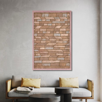 Insediamento Delle Caserme Paul Klee pkl9 quadro stampato su tela