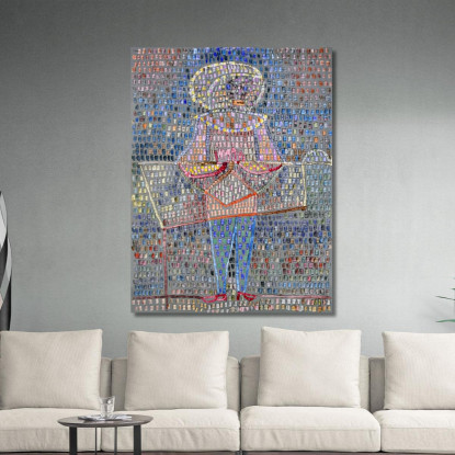Ragazzo In Costume Paul Klee pkl16 quadro stampato su tela