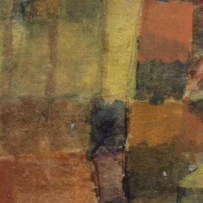 Città Con Le Tre Cupole Paul Klee pkl20 quadro stampato su tela