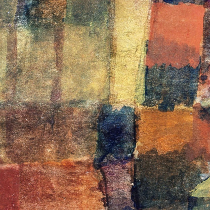 Città Con Le Tre Cupole Paul Klee pkl21 quadro stampato su tela