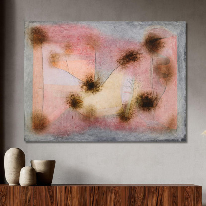 Piante Resistenti Paul Klee pkl36 quadro stampato su tela