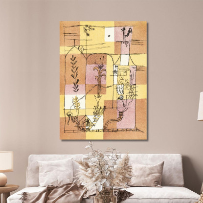 Nello Spirito Di Hoffmann Paul Klee pkl42 quadro stampato su tela
