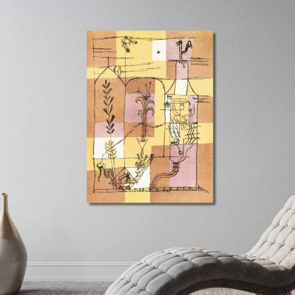 Nello Spirito Di Hoffmann Paul Klee pkl42 quadro stampato su tela