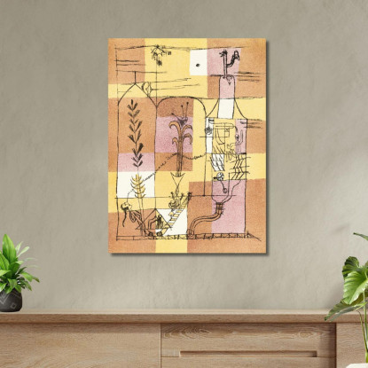 Nello Spirito Di Hoffmann Paul Klee pkl42 quadro stampato su tela