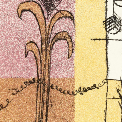 Nello Spirito Di Hoffmann Paul Klee pkl42 quadro stampato su tela