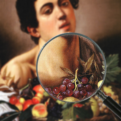 Ragazzo Con Cesto Di Frutta 1593 Caravaggio crv5 quadro stampato su tela