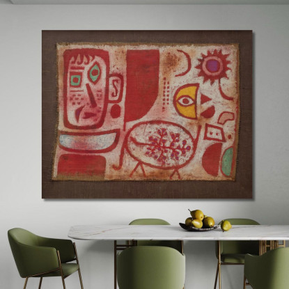 Rausch Paul Klee pkl44 quadro stampato su tela