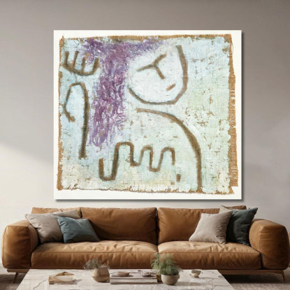 Piccola Speranza Paul Klee pkl51 quadro stampato su tela