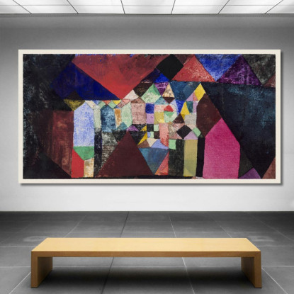 Gioiello Comunale Paul Klee pkl56 quadro stampato su tela