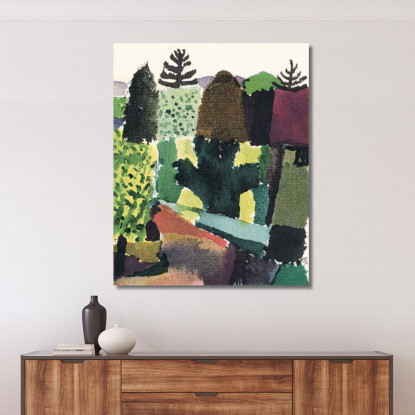 Parco Paul Klee pkl59 quadro stampato su tela