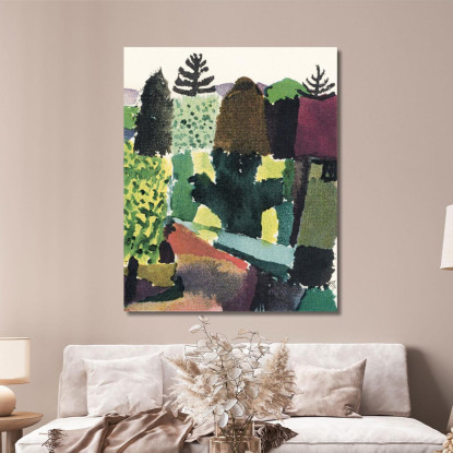 Parco Paul Klee pkl59 quadro stampato su tela