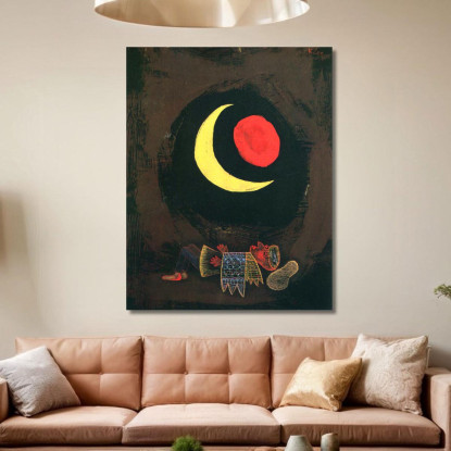 Sogno Forte Paul Klee pkl80 quadro stampato su tela