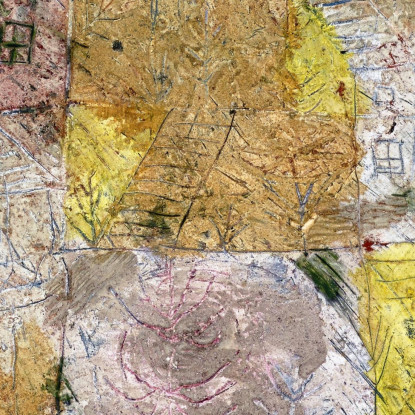 Idillio Suburbano Paul Klee pkl81 quadro stampato su tela