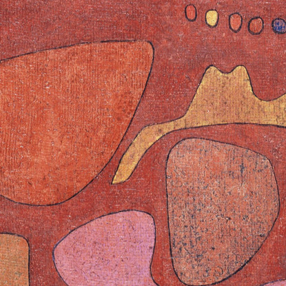 L'Uomo Della Confusione Paul Klee pkl85 quadro stampato su tela