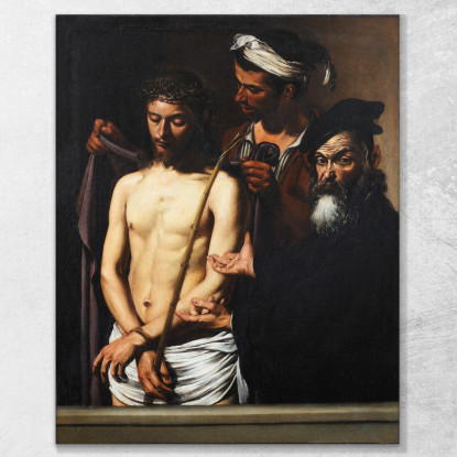 Ecce Homo Caravaggio crv13 quadro stampato su tela