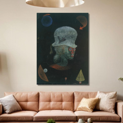 Fantasia Astrologica Paul Klee pkl106 quadro stampato su tela