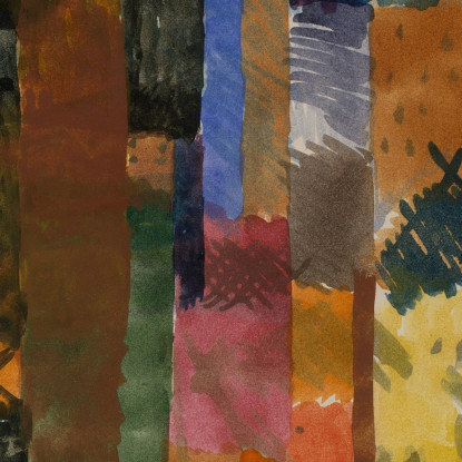 Prima Della Città Paul Klee pkl107 quadro stampato su tela