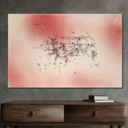 Paesaggio Di Uccelli Paul Klee pkl108 quadro stampato su tela
