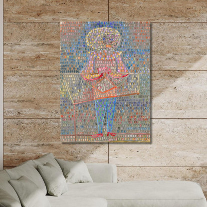 Ragazzo In Costume Paul Klee pkl112 quadro stampato su tela