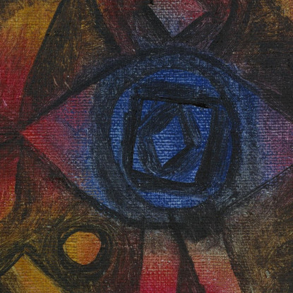 Collezione Di Figurine Paul Klee pkl116 quadro stampato su tela