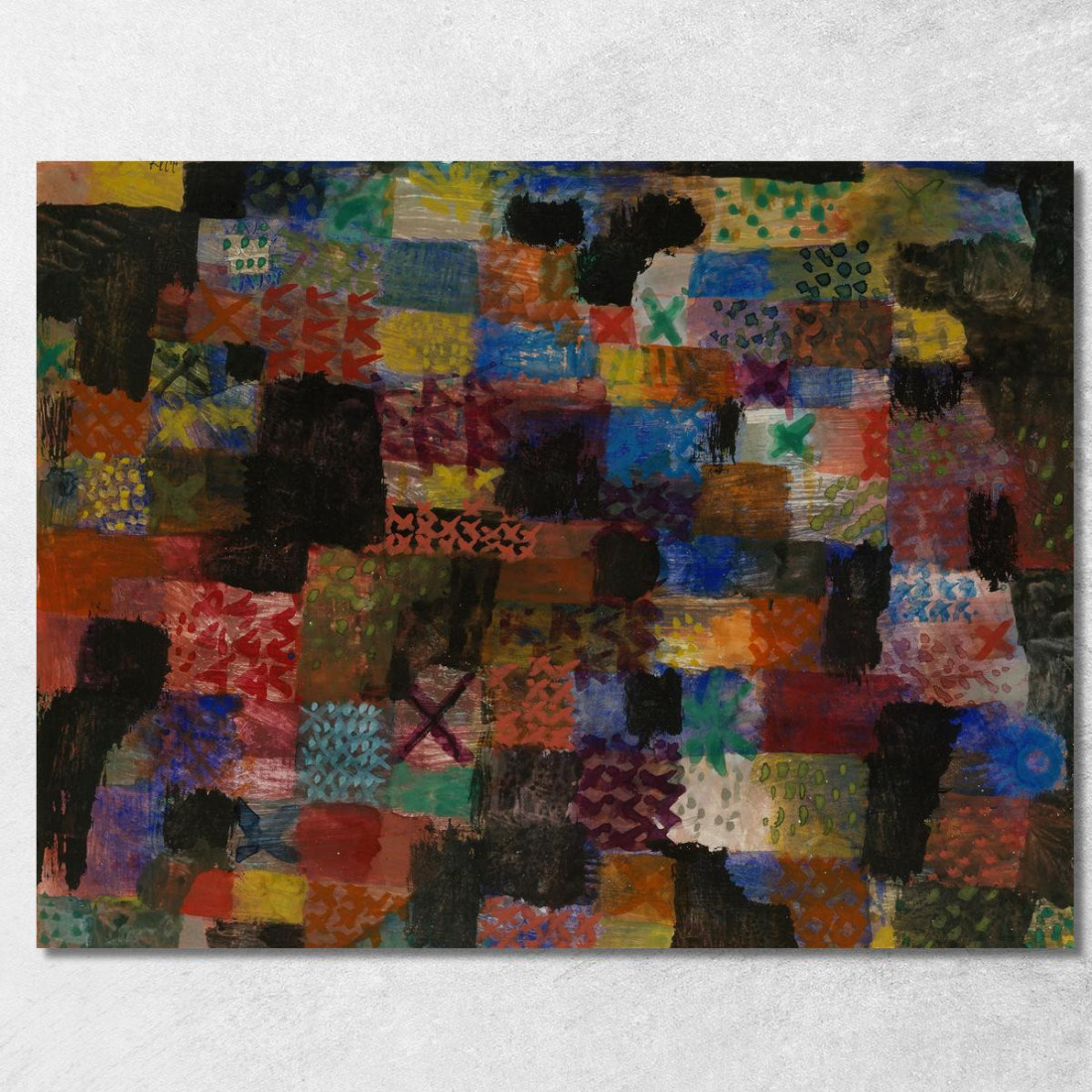 Pathos Profondo Paul Klee pkl118 quadro stampato su tela