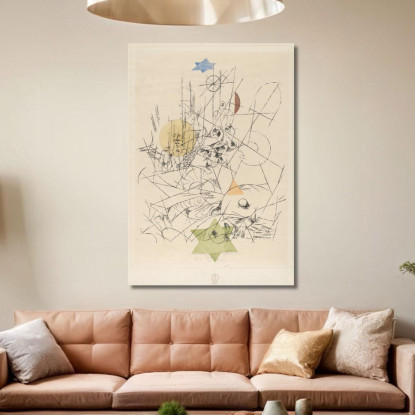Speranza E Distruzione Paul Klee pkl130 quadro stampato su tela