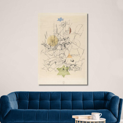 Speranza E Distruzione Paul Klee pkl130 quadro stampato su tela