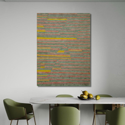 Monumenti A G. Paul Klee pkl136 quadro stampato su tela