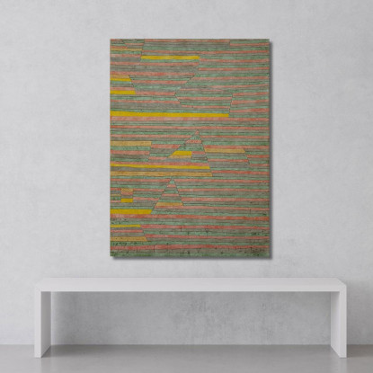 Monumenti A G. Paul Klee pkl136 quadro stampato su tela