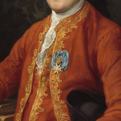 Don José Moñino Y Redondo Conde De Floridablanca Pompeo Batoni pbt12 quadro stampato su tela