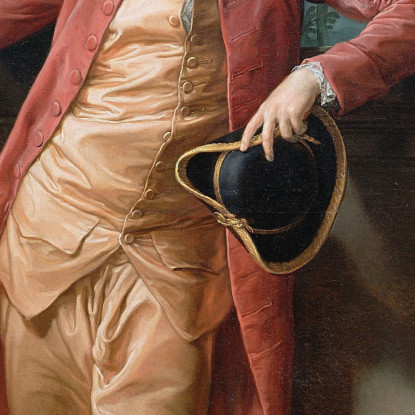 Ritratto Di John Talbot Più Tardi Primo Conte Talbot Pompeo Batoni pbt32 quadro stampato su tela