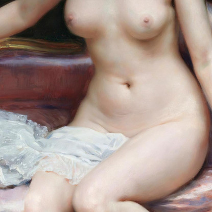 Dopo Il Bagno Nudo Della Donna Raimundo de Madrazo y Garreta rmg15 quadro stampato su tela