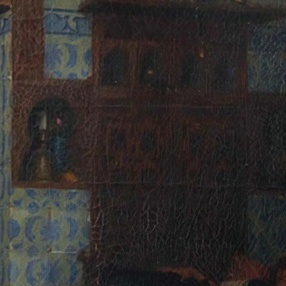 Marionette Nell'Harem Theodoros Ralli trl20 quadro stampato su tela