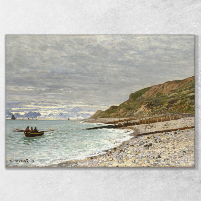 Pointe De La Hève Sainte-Adresse Claude Monet mnt17 quadro stampato su tela