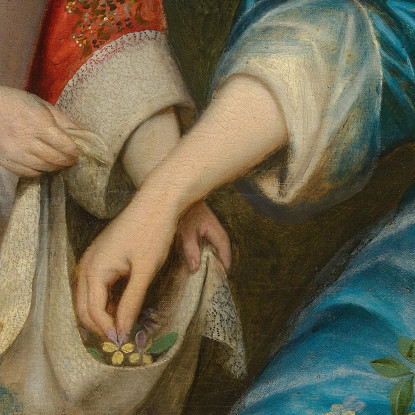 Double Portrait Du Prince Willem Iii Et De Sa Tante Maria, Princesse D'Orange, Enfants Gerard van Honthorst tableau impression s