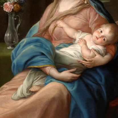 Mary Taylour Vicomtesse De Headfort Plus Tard Comtesse De Bective Et Marquise De Headfort Pompeo Batoni tableau impression sur t