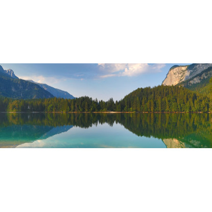 Quadro Montagne Lago Tranquillo Con Splendidi Riflessi Montani  mow38 quadro stampato su tela