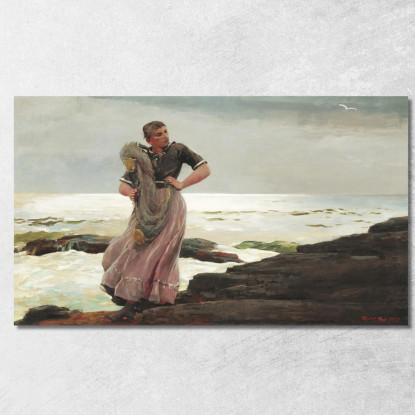 Une Lumière Sur La Mer Winslow Homer tableau impression sur toile