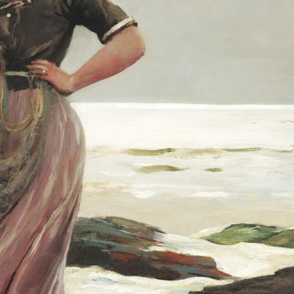 Una Luz En El Mar Winslow Homer cuadro en lienzo