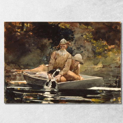 Après La Chasse Winslow Homer tableau impression sur toile