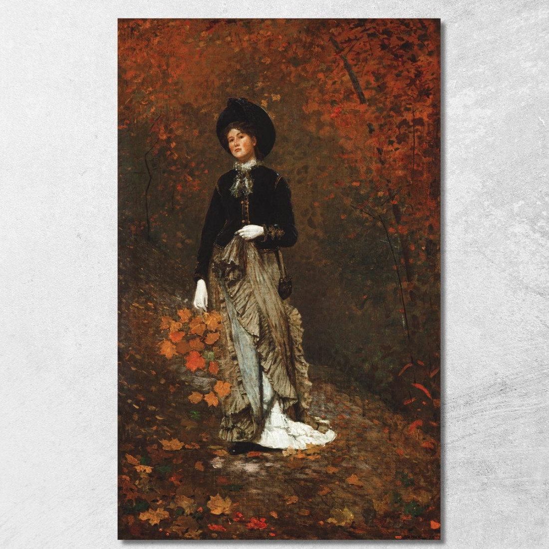 Otoño Winslow Homer cuadro en lienzo