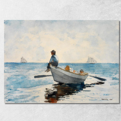 Boys In A Dory 2 Winslow Homer canvas print